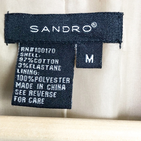 Sandro tan blazer - Picture 6 of 11